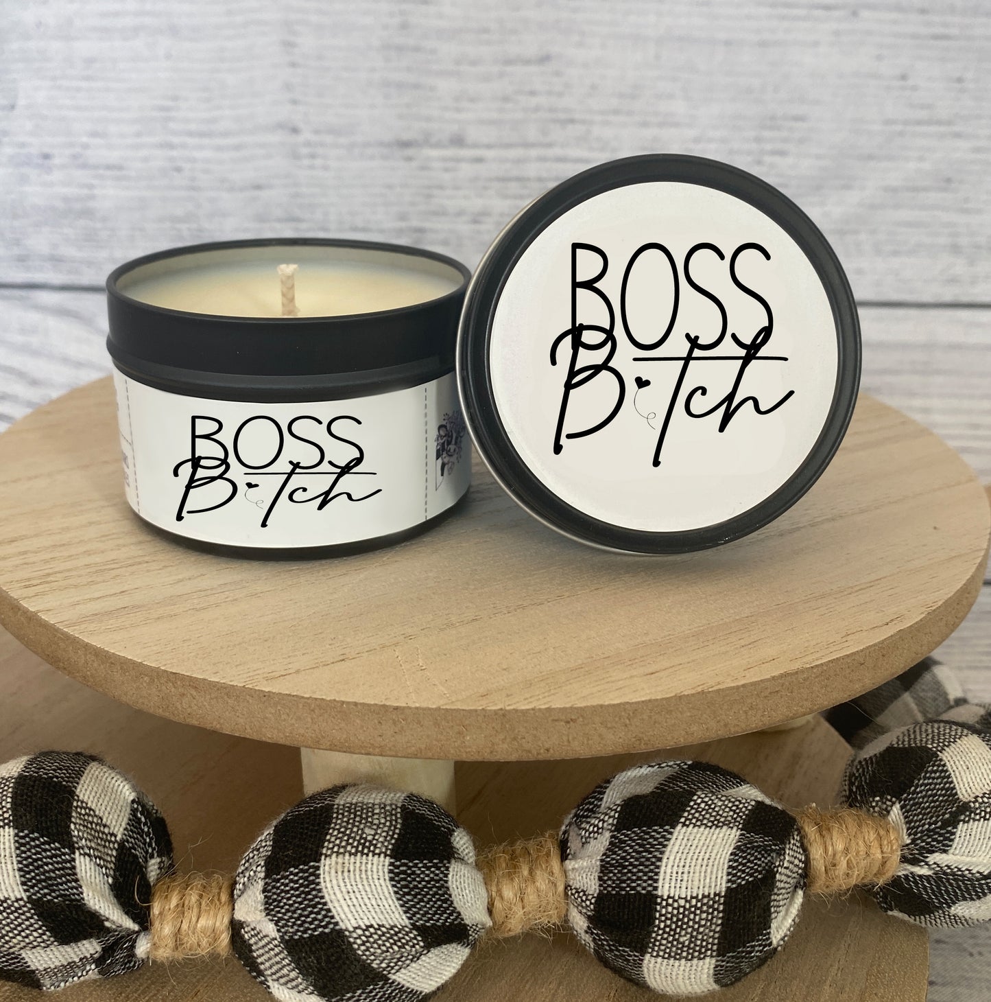 Candle Tin - Boss Bitch