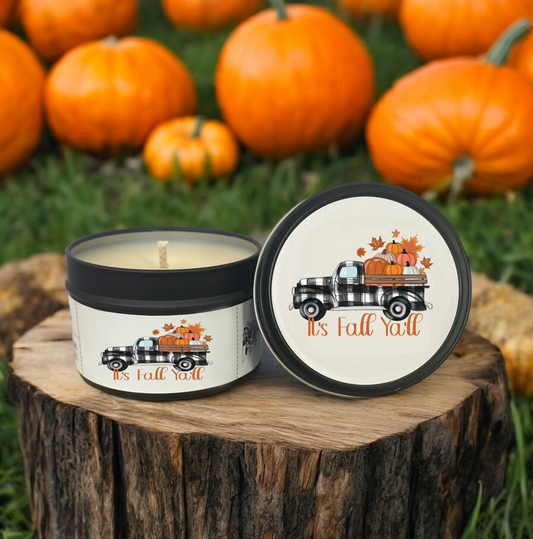 Candle Tin - It's Fall Ya'll